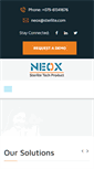 Mobile Screenshot of neoxsolution.com